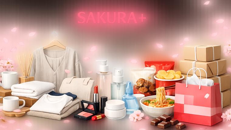 サクラプラスで取り扱い予定の商品イメージ